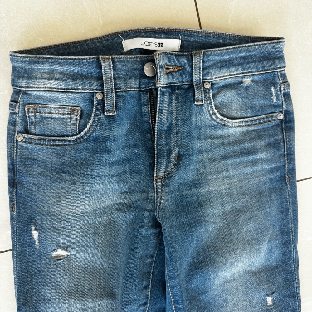 Joe’s curvy skinny ankle jeans